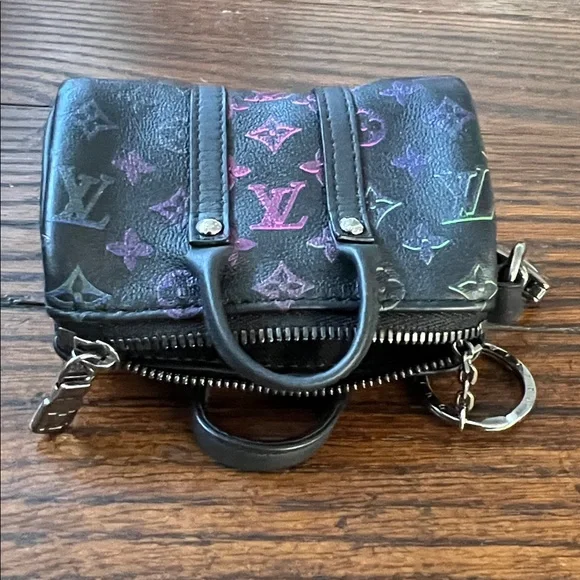 Louis Vuitton duffle Black Mini Bag with Multicolor Monogram - Picture 3 of 12